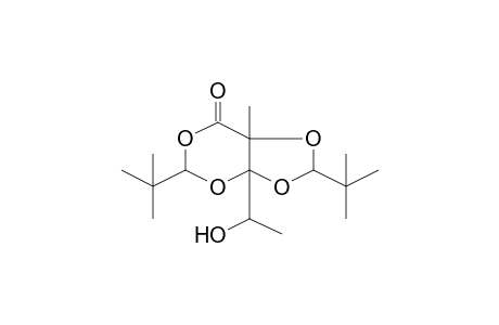 2,5-Di-t-butyl-3a-(1-hydroxyethyl)-7a-methyldihydro[1,3]dioxolo[4,5-d][1,3]dioxin-7-one