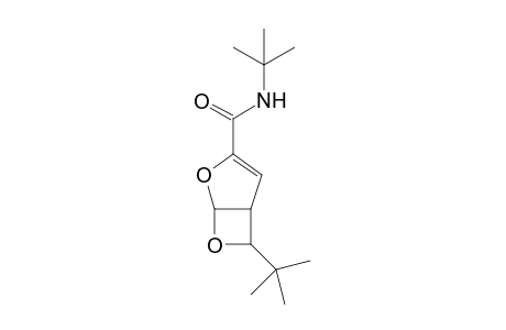 [1(R,S),5(R,S)]-3-(tert-butylcarbamoyl)-6(R,S)-(1,1-dimethylethyl)-2,7-dioxabicyclo[3.2.0]hept-3-ene