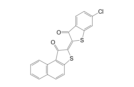 Naphtho[2,1-b]thiophen-1(2H)-one, 2-(2,3-dihydro-6-chloro-3-oxo-2-benzothienylideno)-