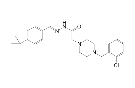 1-piperazineacetic acid, 4-[(2-chlorophenyl)methyl]-, 2-[(E)-[4-(1,1-dimethylethyl)phenyl]methylidene]hydrazide
