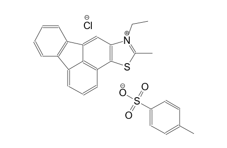 6-ethyl-5-methylfluorantheno[2,3-d]thiazol-6-ium) 4-methylbenzenesulfonate chloride