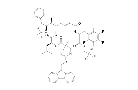 SECO-UA-[ACETONIDE]-UB-PENTAFLUOROPHENYL-CRYPTOPHYCIN-52