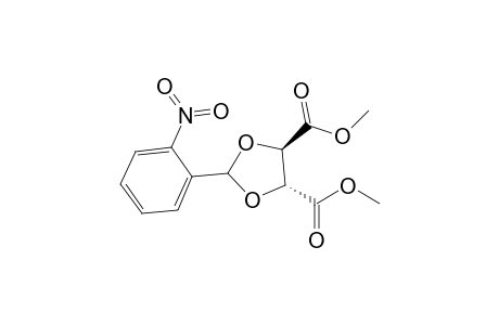 (4R,5R)-4,5-Bis(methoxycarbonyl)-2-(2-nitrophenyl)-1,3-dioxolane