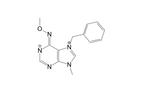 7-BENZYL-6-METHOXYAMINO-9-METHYL-7-H-PURINIUM