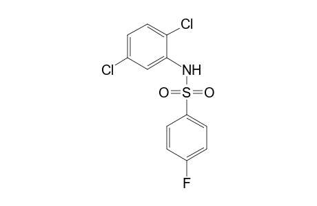 Benzenesulfonamide, 4-fluoro-N-(2,5-dichlorophenyl)-