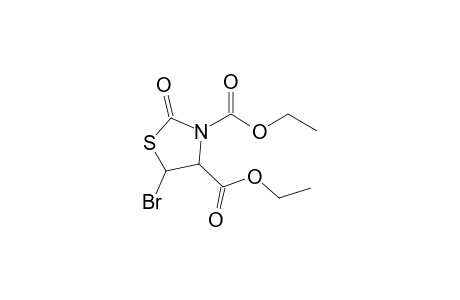 5-Bromo-2-keto-thiazolidine-3,4-dicarboxylic acid diethyl ester