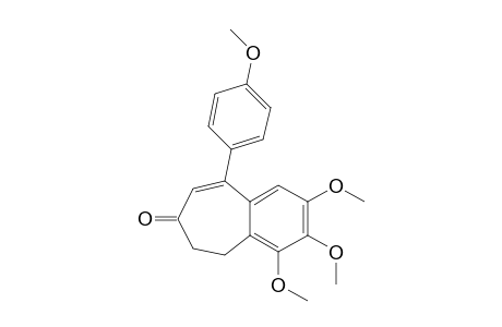 2,3,4-trimethoxy-9-(4-methoxyphenyl)-6,7-dihydro-5H-benzo[a]cyclohepten-7-one