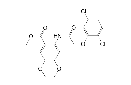 methyl 2-{[(2,5-dichlorophenoxy)acetyl]amino}-4,5-dimethoxybenzoate