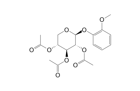 o-METHOXYPHENYL beta-D-XYLOPYRANOSIDE, TRIACETATE
