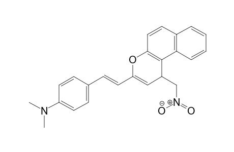 Benzenamine, N,N-dimethyl-4-[2-[1-(nitromethyl)-1H-naphtho[2,1-b]pyran-3-yl]ethenyl]-