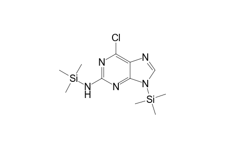 9H-Purin-2-amine, 6-chloro-N,9-bis(trimethylsilyl)-