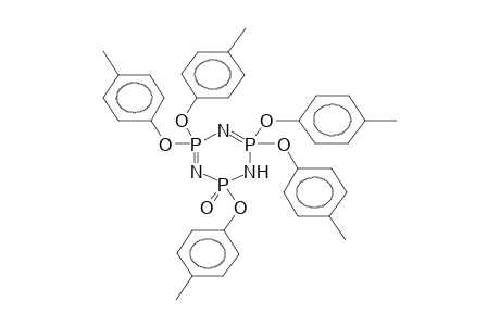 2,4,4,6,6-PENTA(PARA-METHYLPHENOXY)-2-OXO-3-HYDROCYCLO-4,6-PHOSPHAZEN-2-PHOSPHAZANE