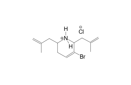 5-bromo-2,6-bis(2-methyl-2-propenyl)-1,2,3,6-tetrahydropyridinium chloride