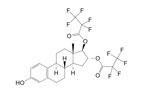 3-Hydroxy-16,17-(PFP)2 of E-3,16.alpha.,17.beta.-triol