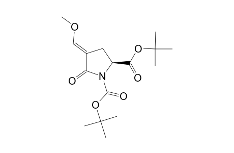 TERT.-BUTYL-(2S)-N-TERT.-BUTOXYCARBONYL-4-METHOXYMETHYLENE-PYROGLUTAMATE