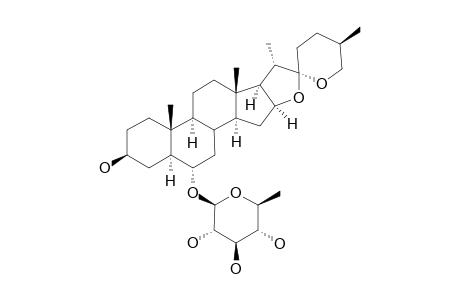 6-ALPHA-O-BETA-D-QUINOVOPYRANOSYL-(25S)-5-ALPHA-SPIROSTAN-3-BETA-OL