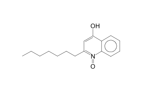 2-Heptyl-4-hydroxyquinoline N-oxide