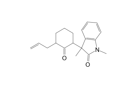 2H-Indol-2-one, 1,3-dihydro-1,3-dimethyl-3-[2-oxo-3-(2-propenyl)cyclohexyl]-
