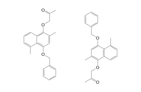 1-(2-OXO-PROPOXY)-4-BENZYLOXY-2,5-DIMETHYL-NAPHTHALENE