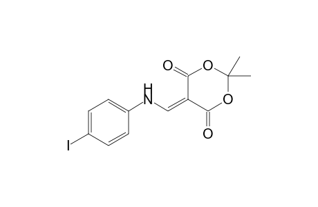 2,2-Dimethyl-5-{[(4-iodophenyl)amino]methylene}-1,3-dioxane-4,6-dione