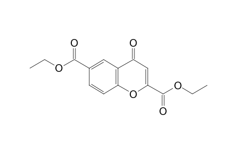 4-ketochromene-2,6-dicarboxylic acid diethyl ester