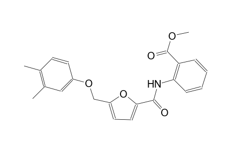 methyl 2-({5-[(3,4-dimethylphenoxy)methyl]-2-furoyl}amino)benzoate