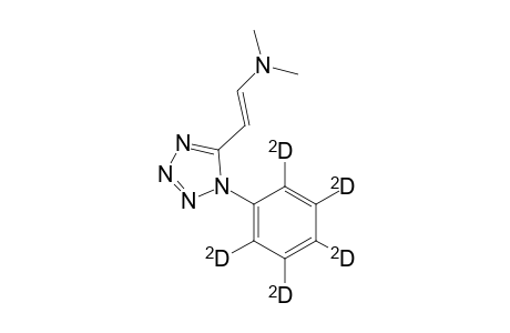 Ethenamine, N,N-dimethyl-2-[1-(phenyl-D5)-1H-tetrazol-5-yl]-, (E)-