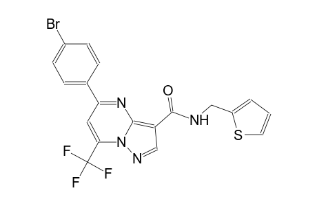5-(4-bromophenyl)-N-(2-thienylmethyl)-7-(trifluoromethyl)pyrazolo[1,5-a]pyrimidine-3-carboxamide