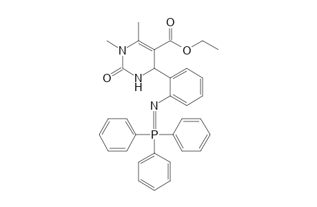 5-Ethoxycarbonyl-1,6-dimethyl-4-(2-(triphenylphosphoranylideneamino)phenyl)-3,4-dihydropyrimidin-2(1H)-one
