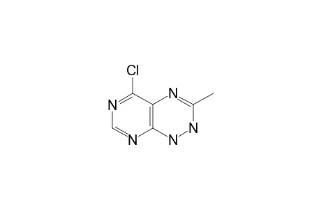 5-CHLORO-3-METHYL-1,2-DIHYDRO-PYRIMIDO-[5.4-E]-1,2,4-TRIAZINE