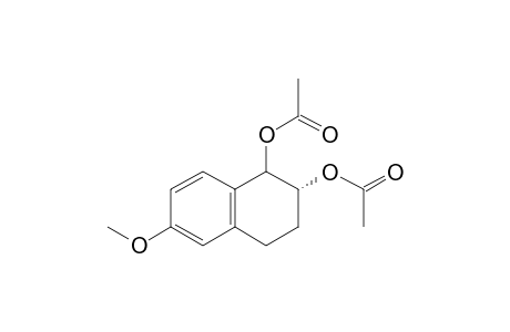 6-METHOXY-1,2,3,4-TETRAHYDRO-trans-1,2-NAPHTHALENEDIOL, DIACETATE