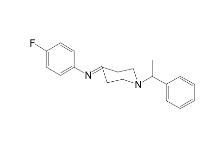 N-4-Fluorophenyl-1-(1-phenylethyl)piperidin-4-imine