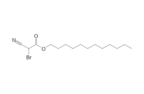 Dodecyl bromocyanoacetate