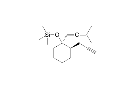 trans-3-Methylbuta-1,2-dienyl-2-prop-2-ynylcyclohexanoltrimethylsilylether