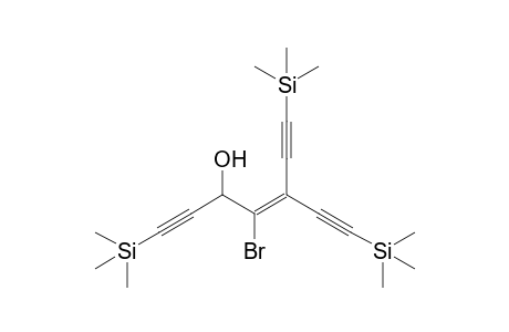 4-Bromo-1,7-bis(trimethylsilyl)-5-[(trimethylsilyl)ethynyl]hept-4-ene-1,6-diyn-3-ol