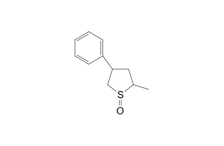 2-Methyl-4-phenylthiolane, 1-oxide