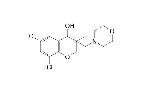 6,8-dichloro-3-methyl-3-(morpholinomethyl)-4-chromanol