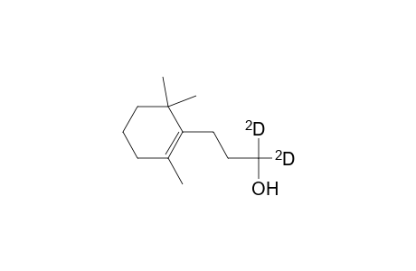1-Cyclohexene-1-propan-.alpha.,.alpha.-D2-ol, 2,6,6-trimethyl-