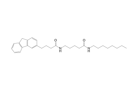 5-{[(3'-Fluorenyl)propyl]carbonylamino}-N-octylpentanoylamide
