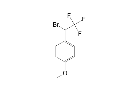 1-(1-BROMO-2,2,2-TRIFLUOROETHYL)-4-METHOXYBENZENE