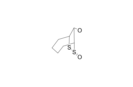 SYN-2,3-DITHIABICYCLO-[4.2.1]-NONAN-9-OL-S-OXIDE