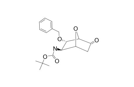 TERT.-BUTYL-[(1RS,2RS,3SR,4RS)-3-ENDO-(BENZYLOXY)-5-OXO-7-OXABICYCLO-[2.2.1]-HEPT-2-EXO-YL]-CARBAMATE