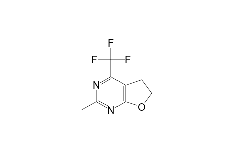 2-methyl-4-(trifluoromethyl)-5,6-dihydrofuro[2,3-d]pyrimidine