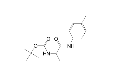 tert-butyl 2-(3,4-dimethylanilino)-1-methyl-2-oxoethylcarbamate