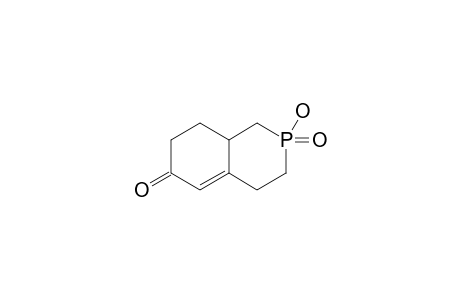 2-HYDROXY-1,2,3,4,8,8A-HEXAHYDRO-ISOPHOSPHINOLIN-6(7H)-ONE-2-OXIDE