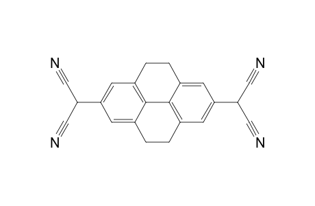 4,5,9,10-tetrahydro-2,7-pyrenedimalononitrile