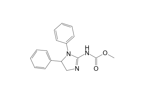 methyl 1,5-diphenyl-4,5-dihydro-1H-imidazol-2-ylcarbamate