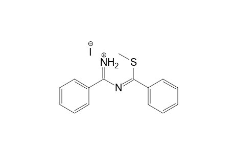 2,4-Diphenyl-4-(methylthio)-1,3-diaza-1,3-butandienium Iodide