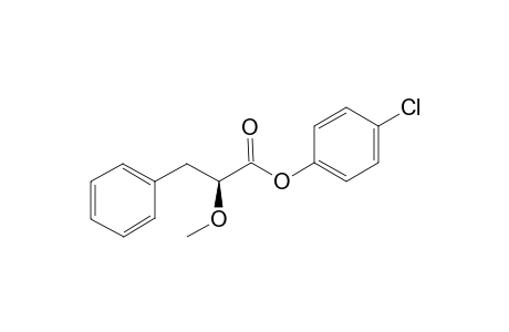 2S-Methoxy-3phenylpropionic acid 4-chlorophenyl ester