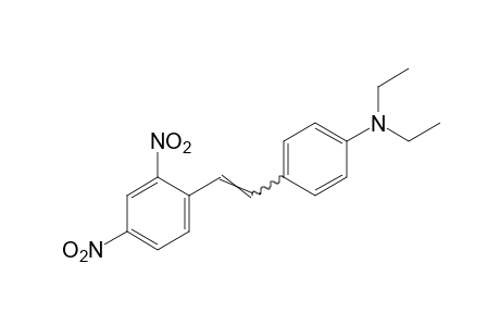 N,N-diethyl-2',4'-dinitro-4-stilbenamine